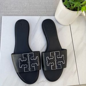 Tory Burch🍁🍂Ines Leather slide size 8